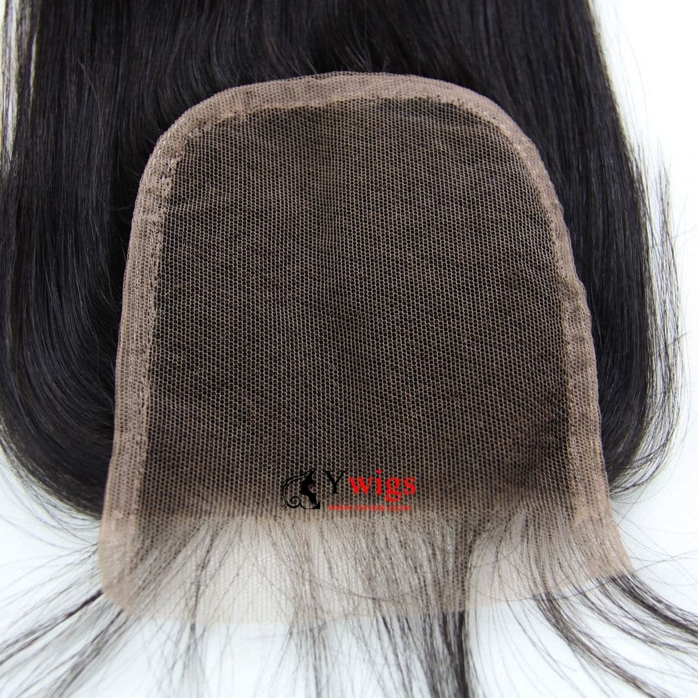 Natural Color Straight Brazilian Hair HD Lace 5x5 Lace Closure LSB01 - Image 4