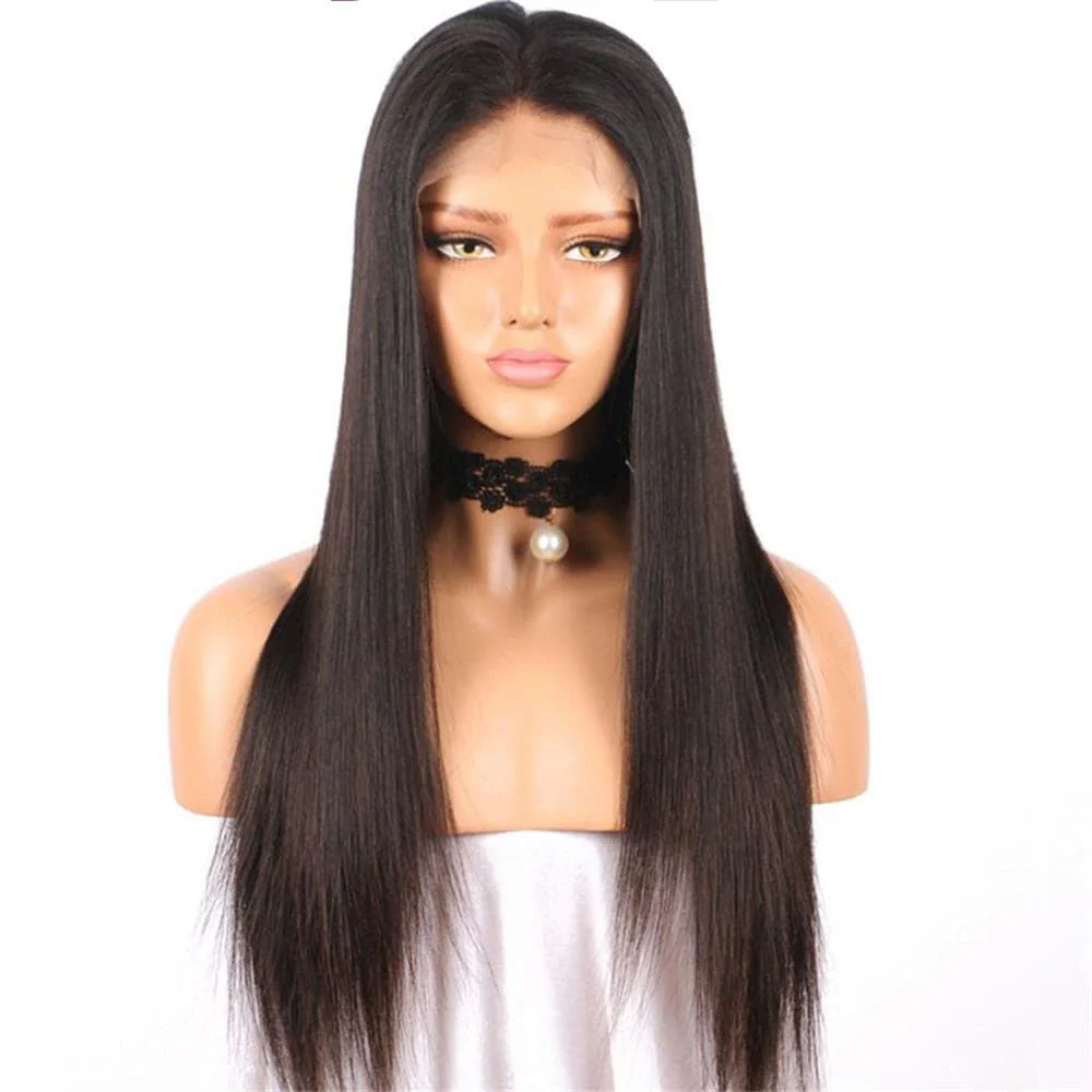 Straight Human Hair 13x6 Lace Front Wig A61 - Image 3