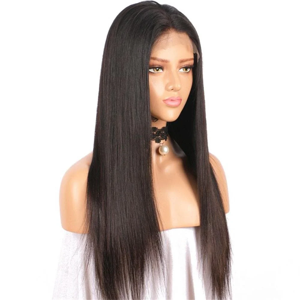 Straight Human Hair 13x6 Lace Front Wig A61 - Image 4
