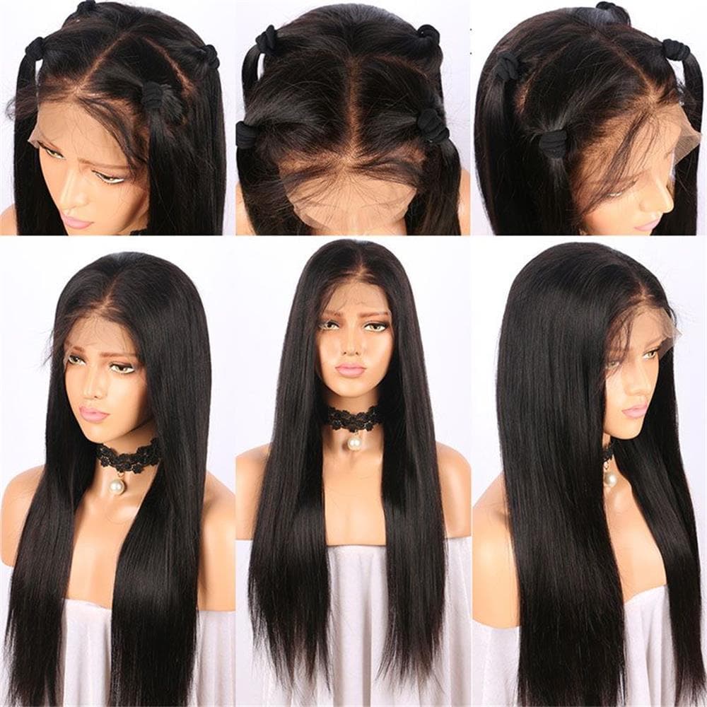 Straight Human Hair 13x6 Lace Front Wig A61 - Image 7