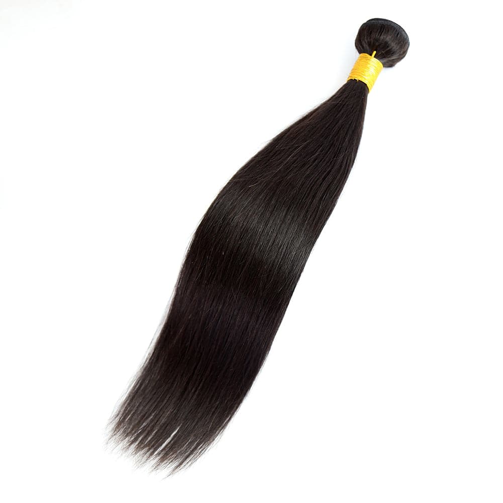 Cambodia Virgin Hair Silky Straight Human Hair Bundles Natural Color - Image 4