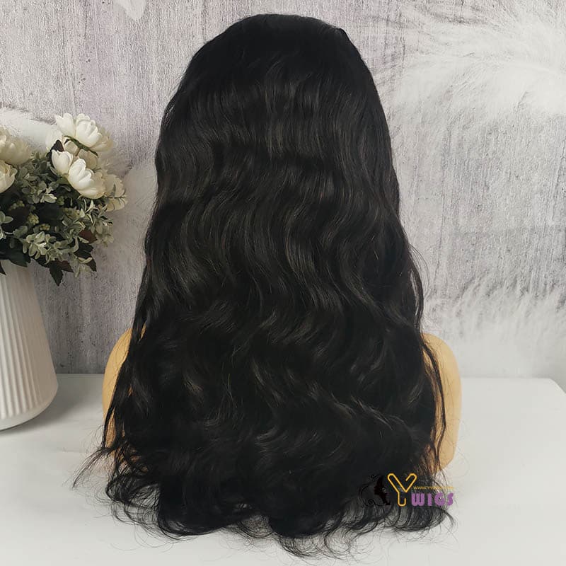 Undetectable Skin Melt Clear Lace Body Wave Brazilian 13 x 6 Lace Front Wig LFC04 - Image 6