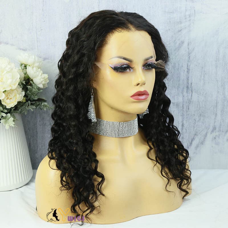 Undetectable Skin Melt Clear Lace Loose Wave Brazilian 13 x 6 Lace Front Wig LFC02 - Image 4
