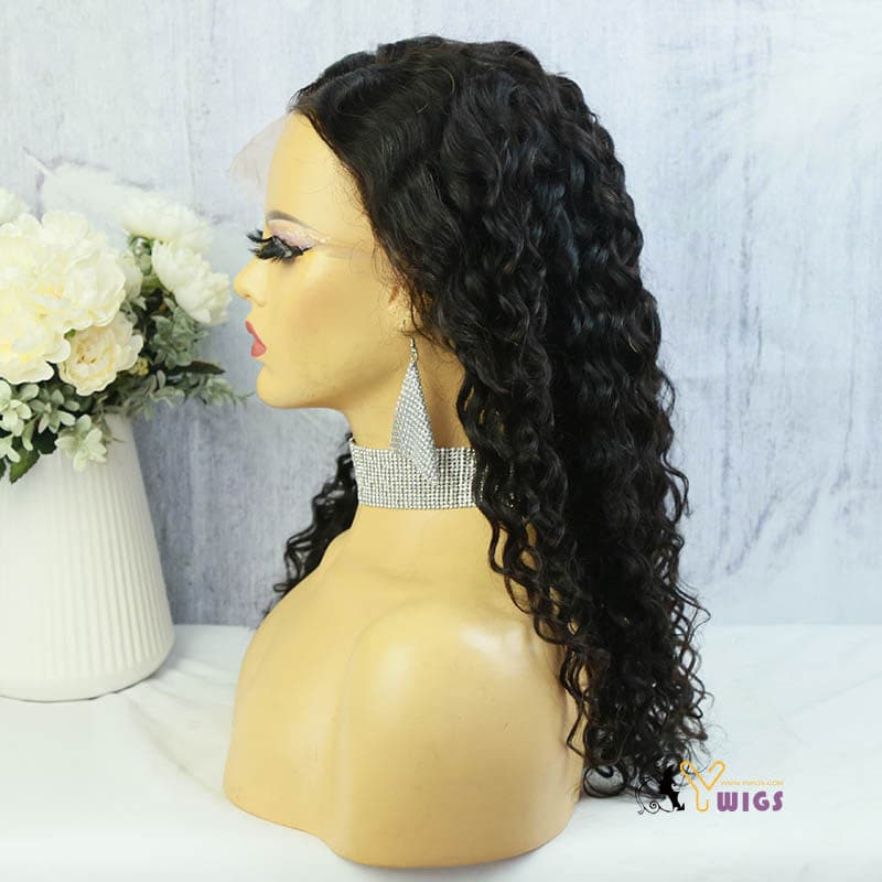 Undetectable Skin Melt Clear Lace Loose Wave Brazilian 13 x 6 Lace Front Wig LFC02 - Image 6