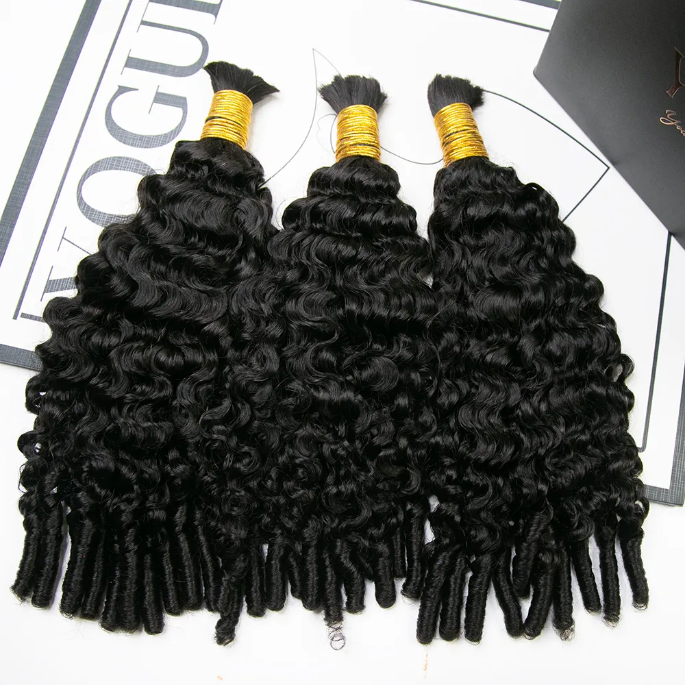 Water Curly Bulk Hair Extensions for Braiding