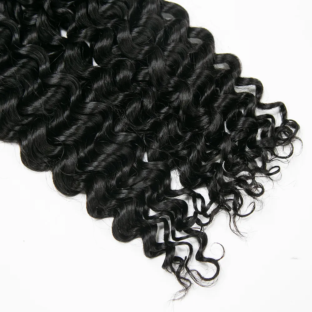 Water Wave Feather Crochet Boho Hair for Braiding (50 Strands) - Image 5