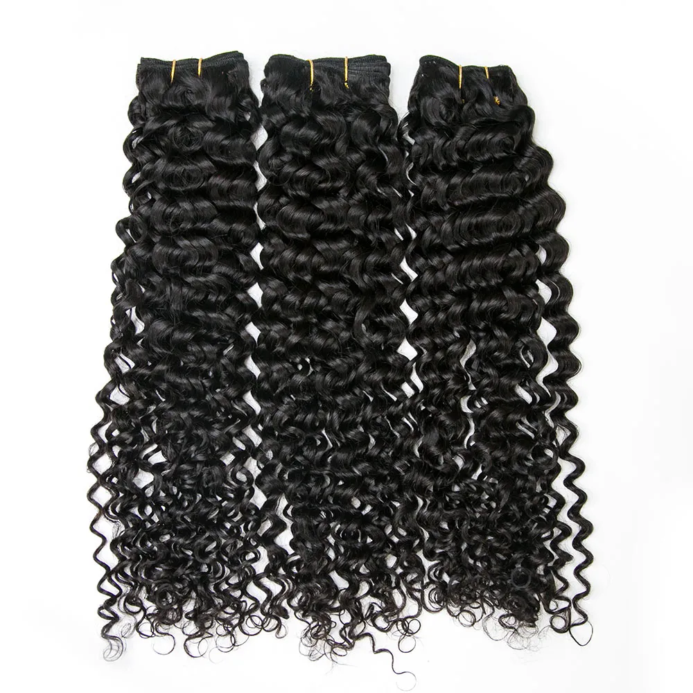 Cambodia Virgin Hair Spanish Curl Weft Bundles Human Hair