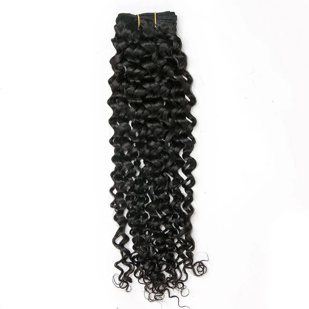 Cambodia Virgin Hair Spanish Curl Weft Bundles Human Hair - Image 5