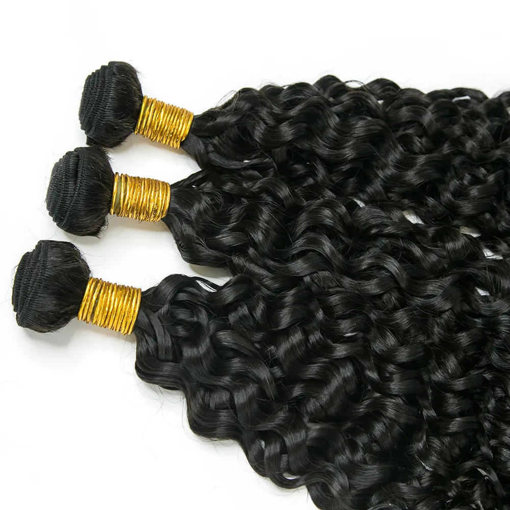 Cambodia Virgin Hair Water Wave Weft Bundles Human Hair - Image 6