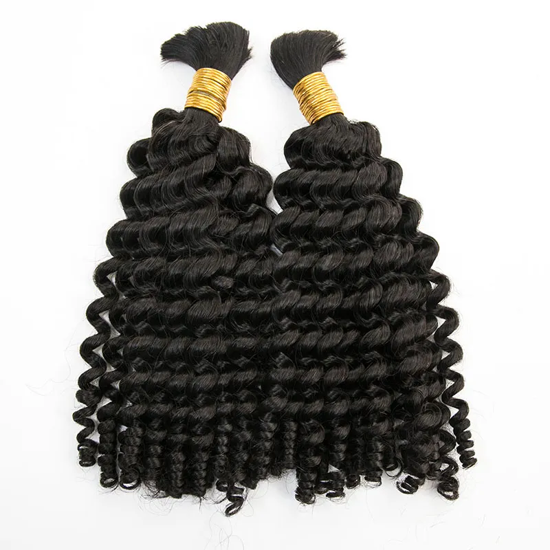 Wholesale - Boho Human Hair Bulk for Braiding (Price for 1 Bundle) - Image 6