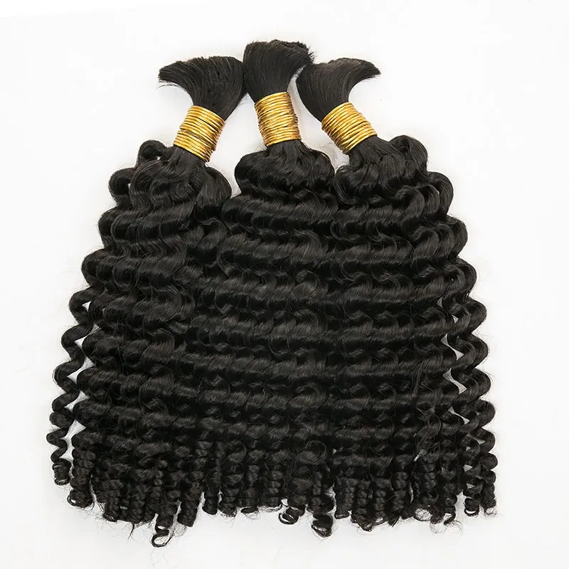 Wholesale - Boho Human Hair Bulk for Braiding (Price for 1 Bundle) - Image 7