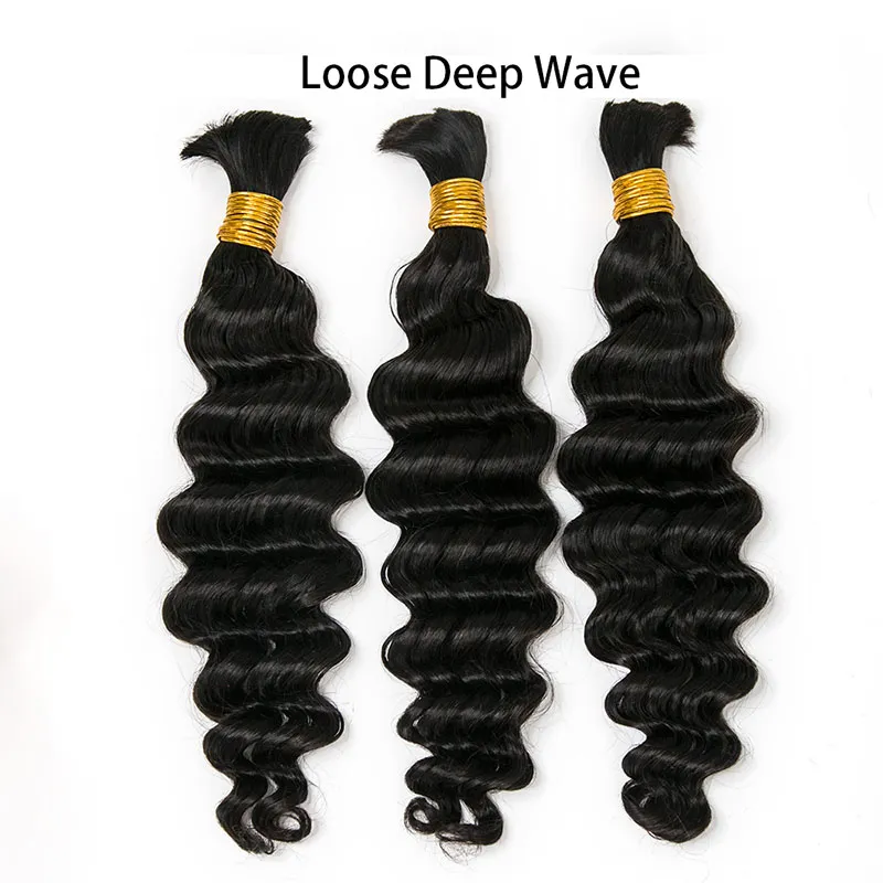 Wholesale - Boho Human Hair Bulk for Braiding (Price for 1 Bundle) - Image 8