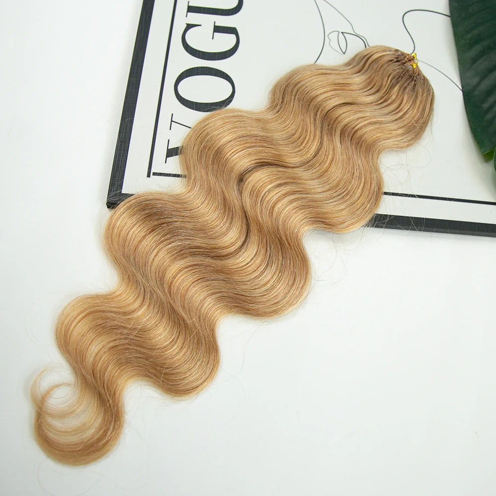 Wholesale - Colored Crochet Hair Extensions Human Hair (50 Strands Per Bundle) - Image 10