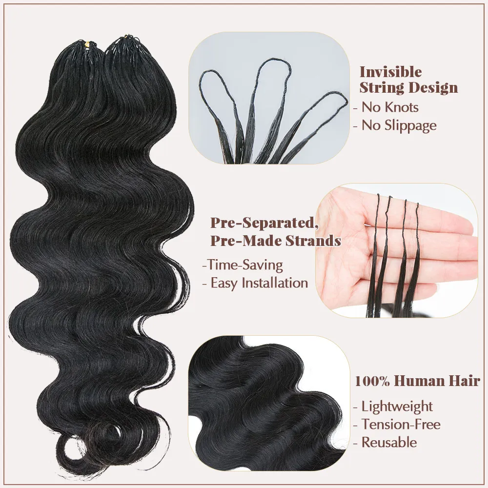 Miracle Knots Crochet Hair Body Wave - Image 5