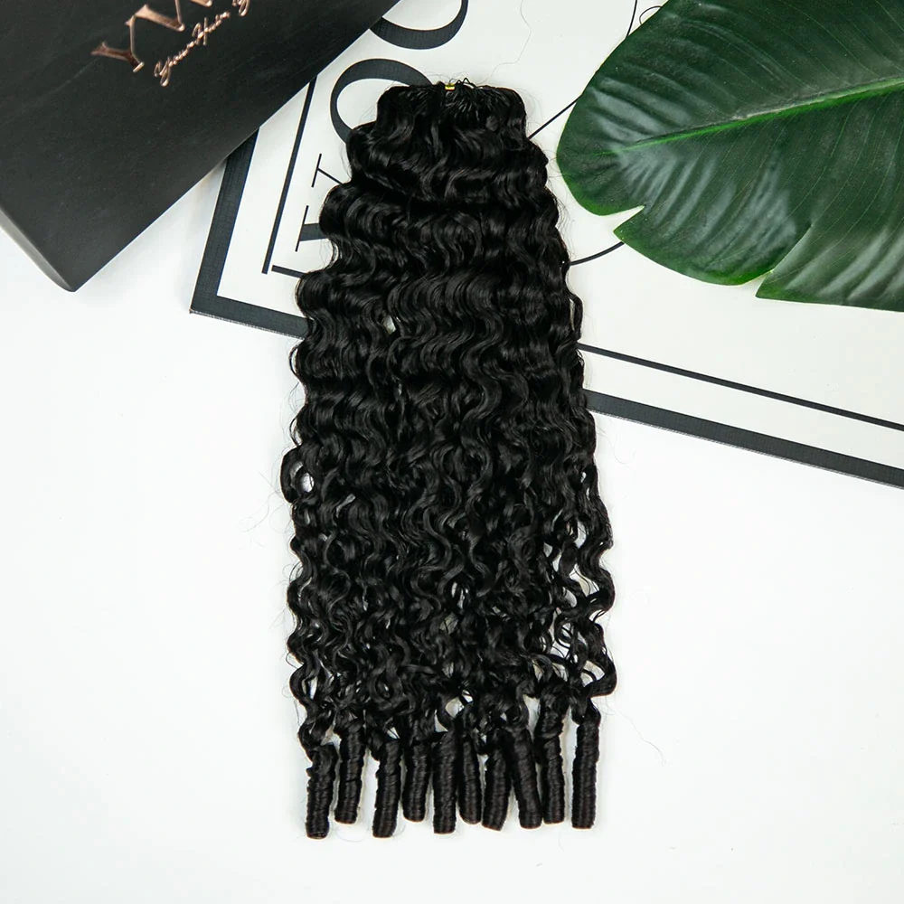 Ywigs Burmese Water Curly Human Crochet Hair - Image 8