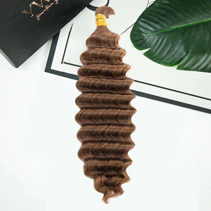 Wholesale - Double Drawn Burmese Colored Hair Bulk Braiding Hair (Price for 1 Bundle) - Image 2