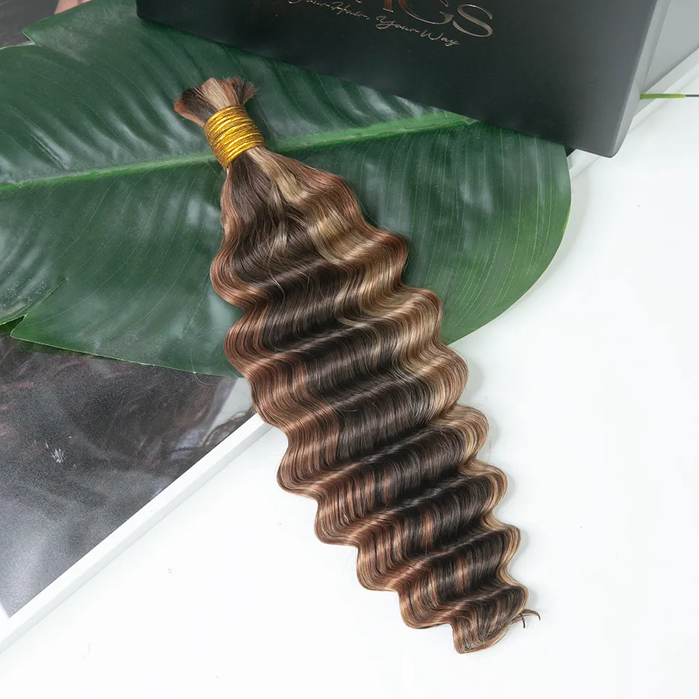 Wholesale - Double Drawn Burmese Colored Hair Bulk Braiding Hair (Price for 1 Bundle) - Image 7