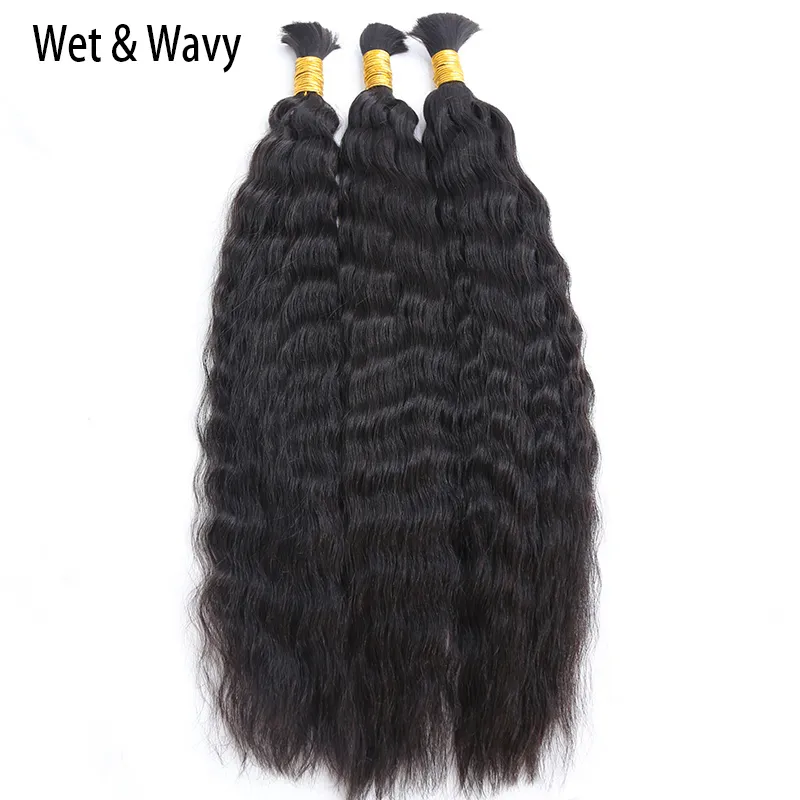 Wholesale - Double Drawn Burmese Hair Bulk Braiding Hair (Price for 1 Bundle) - Image 6