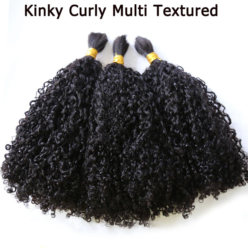 Wholesale - Double Drawn Burmese Hair Bulk Braiding Hair (Price for 1 Bundle) - Image 9