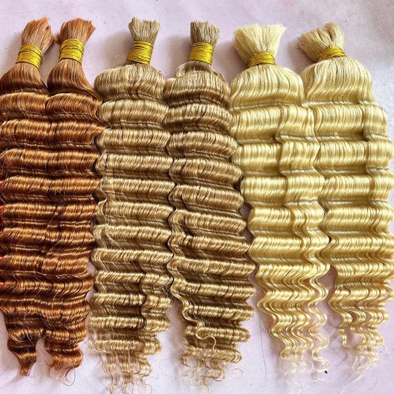 Wholesale - Human Braiding Hair Deep Wave (Price for 1 Bundle) - Image 15