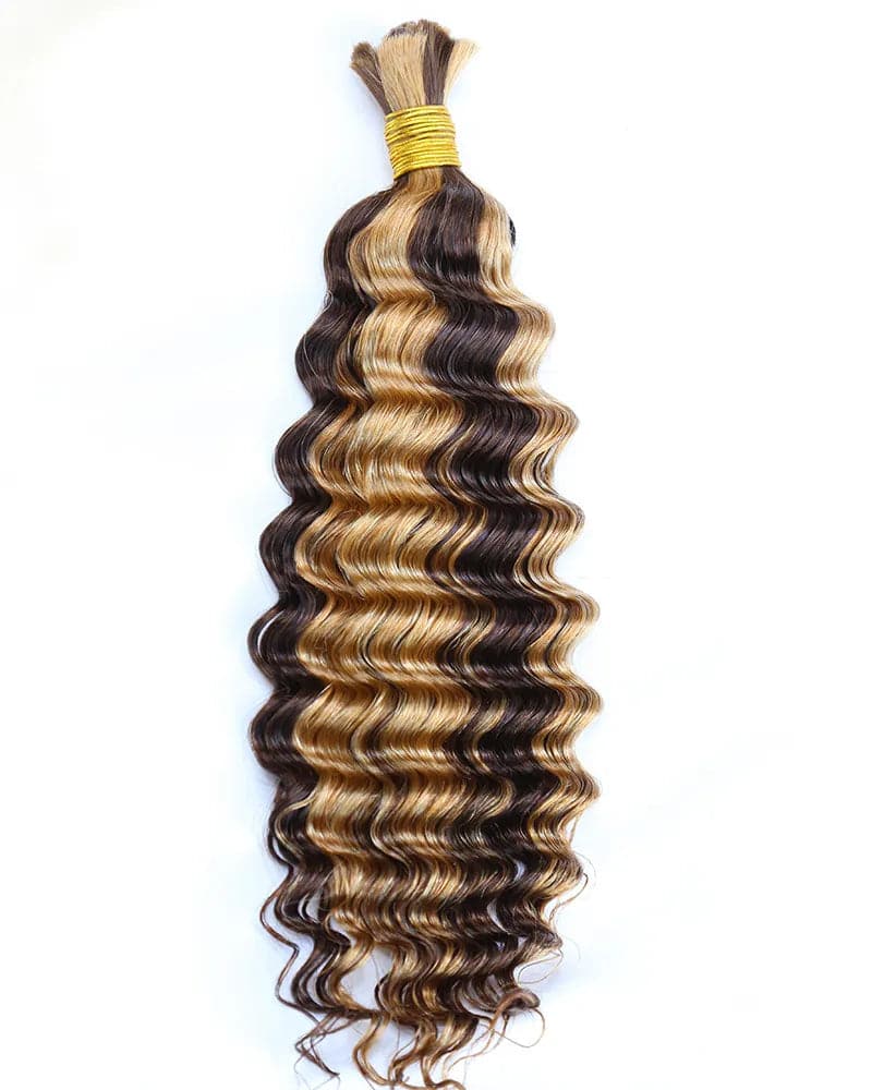 Wholesale - Human Braiding Hair Deep Wave (Price for 1 Bundle) - Image 3