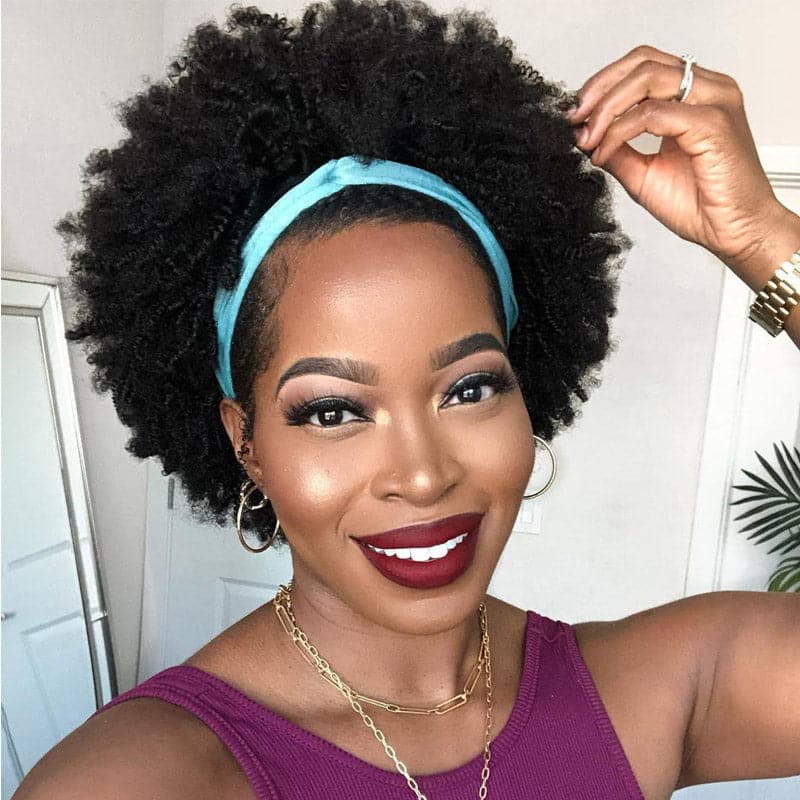 Wholesale - Human Hair Headband Wig Natural Color - Image 3