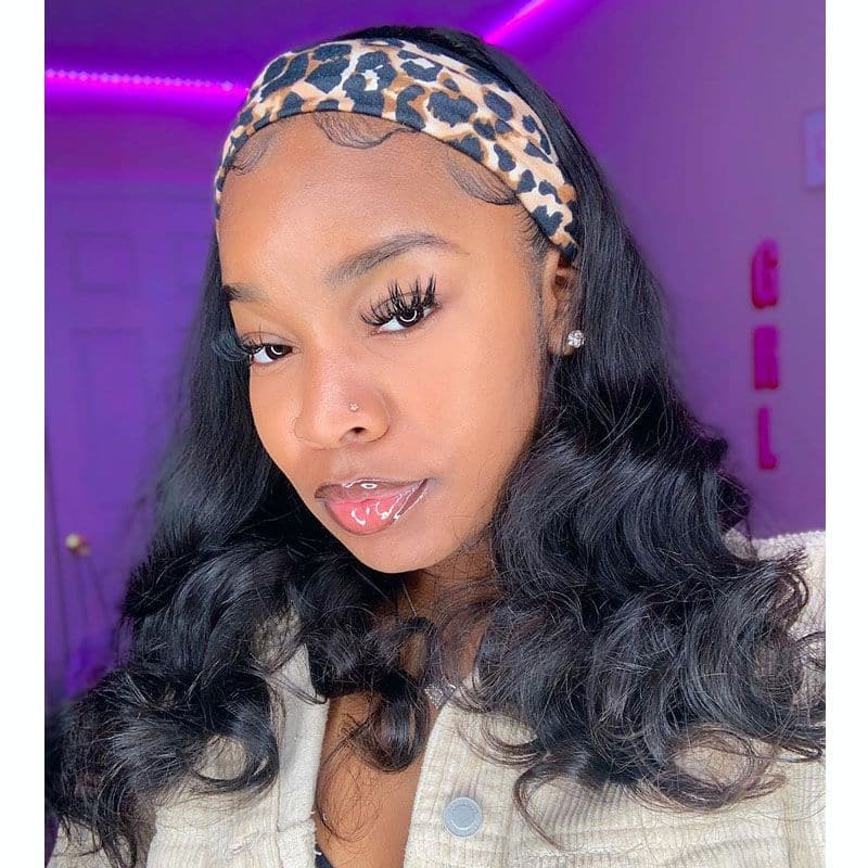 Wholesale - Human Hair Headband Wig Natural Color - Image 6