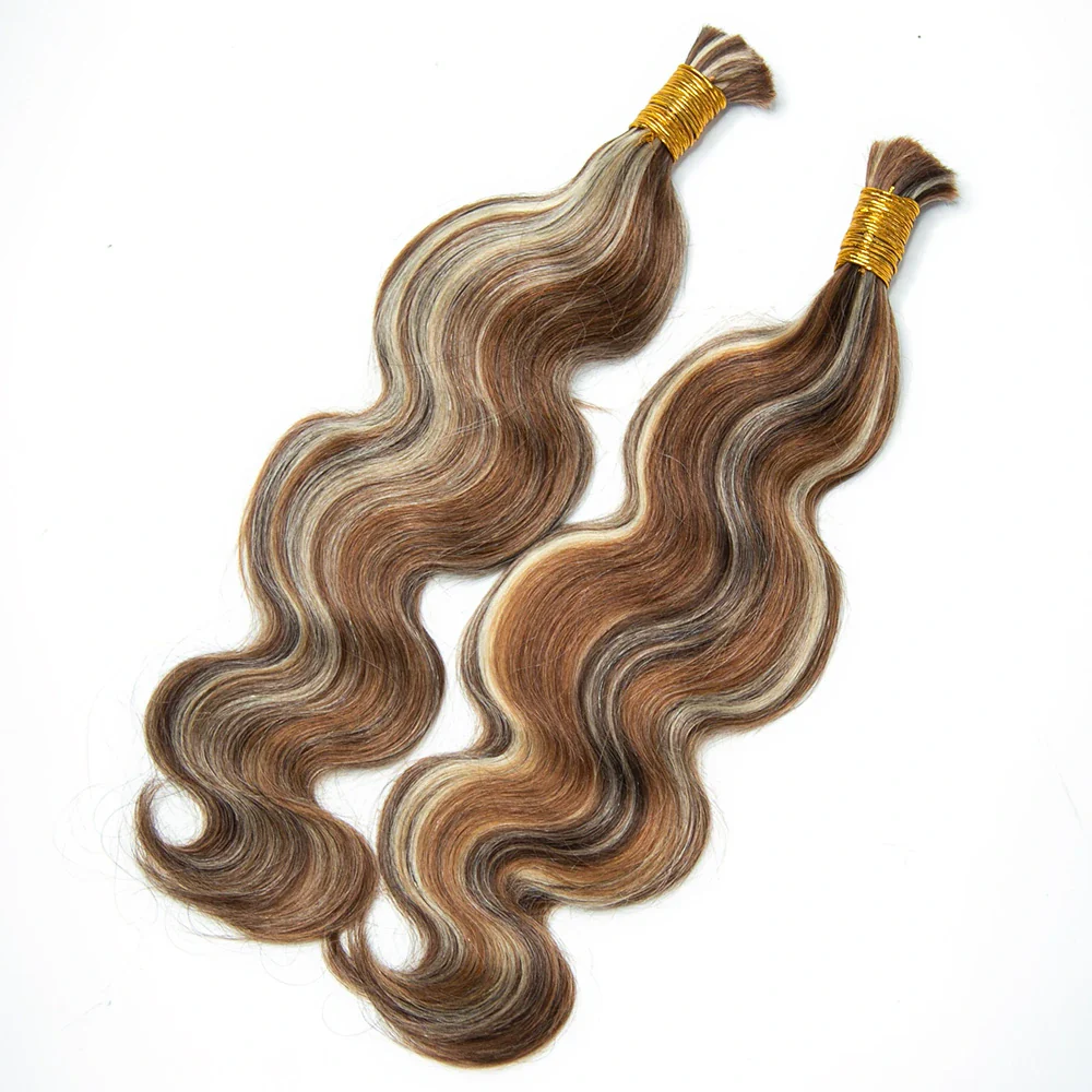 Wholesale - Mix Color Blend Body Wave Human Braiding Hair (Price for 1 Bundle) - Image 4